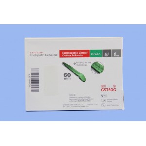  ETHICON  GST60G ECHELON FLEX GST Green Reload, 60mm, 6 Row