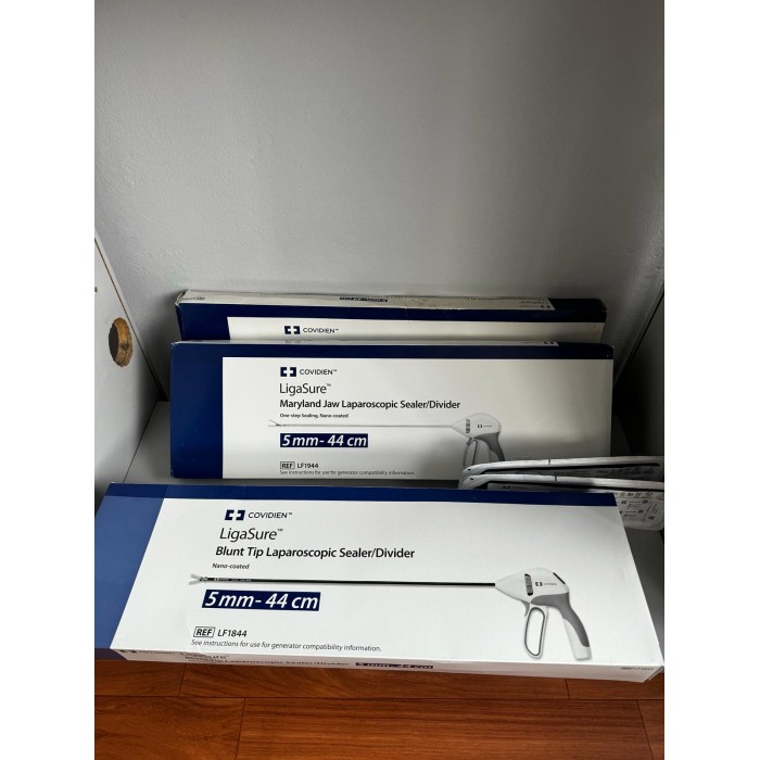 LF1844 VE LF1944 LigaSure  Nano Kaplama Teknolojili Maryland Çeneli Açık ve Laparoskopik Mühürleyici/Ayırıcı